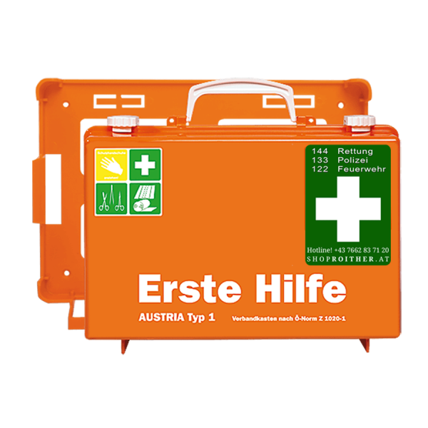 Erste Hilfe Koffer Austria Typ 1