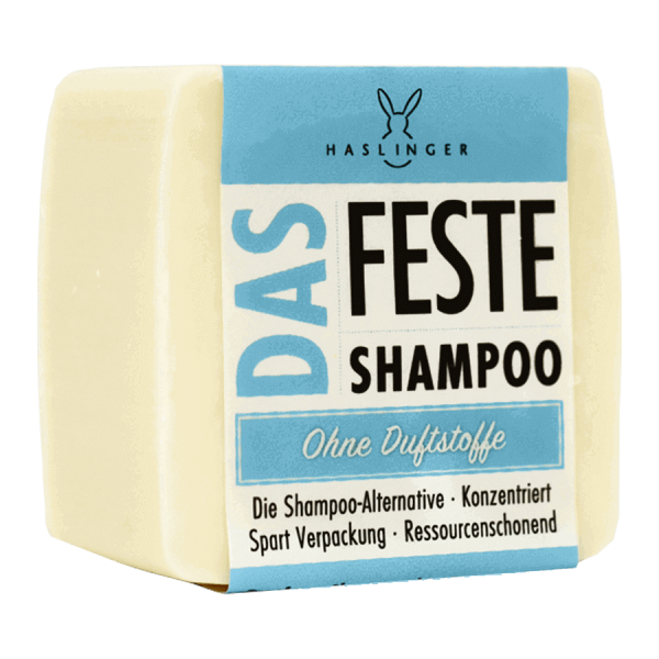 Das feste Shampoo - ohne Duftstoff